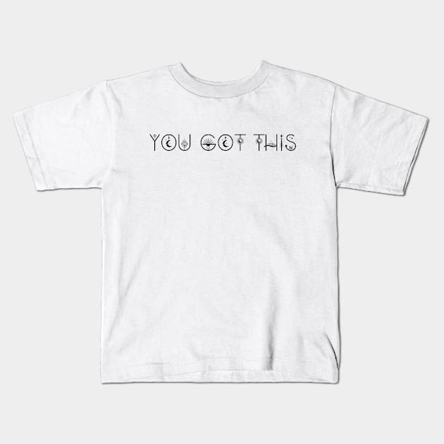 you got this Kids T-Shirt by lilacleopardco